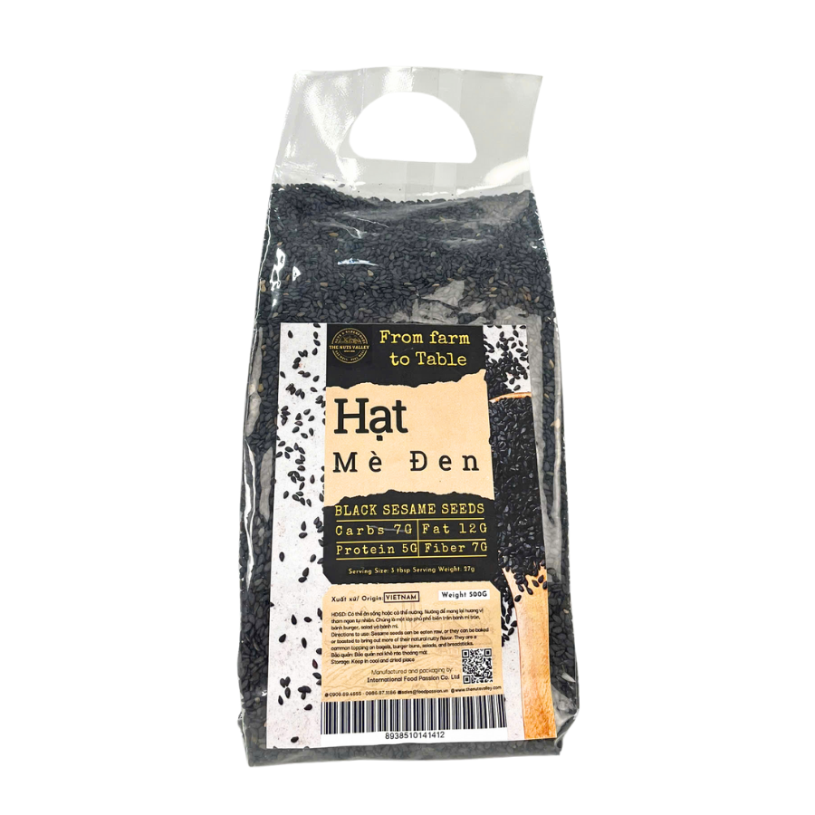 Hạt Mè Trắng và Hạt Mè Đen - SESAME The Nuts Valley