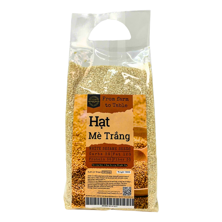 Hạt Mè Trắng và Hạt Mè Đen - SESAME The Nuts Valley