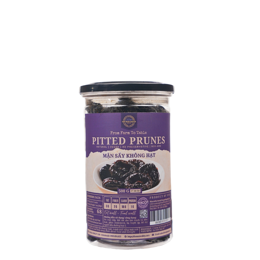 Mận sấy không hạt Mỹ - PITTED PRUNE