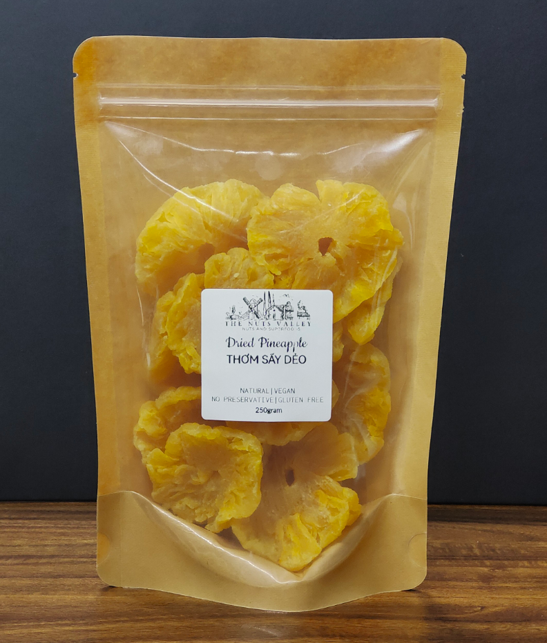 Thơm Sấy Dẻo - DRIED PINEAPPLE 250G
