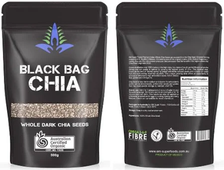 Hạt chia đen  - CHIA SEEDS The Nuts Valley