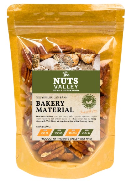 Hạt Hồ Đào Nhân Tách Vỏ - PECAN The Nuts Valley