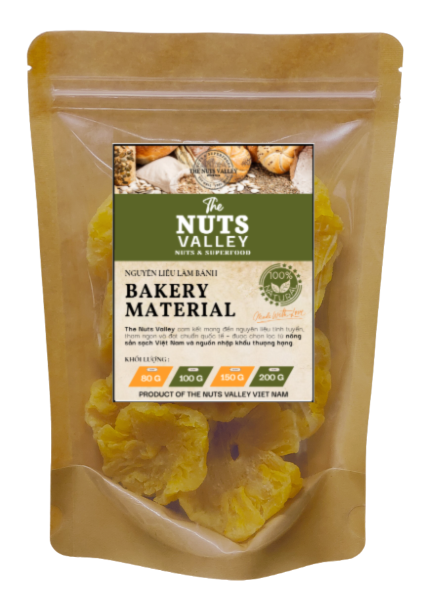 Thơm Sấy Dẻo - DRIED PINEAPPLE 250G