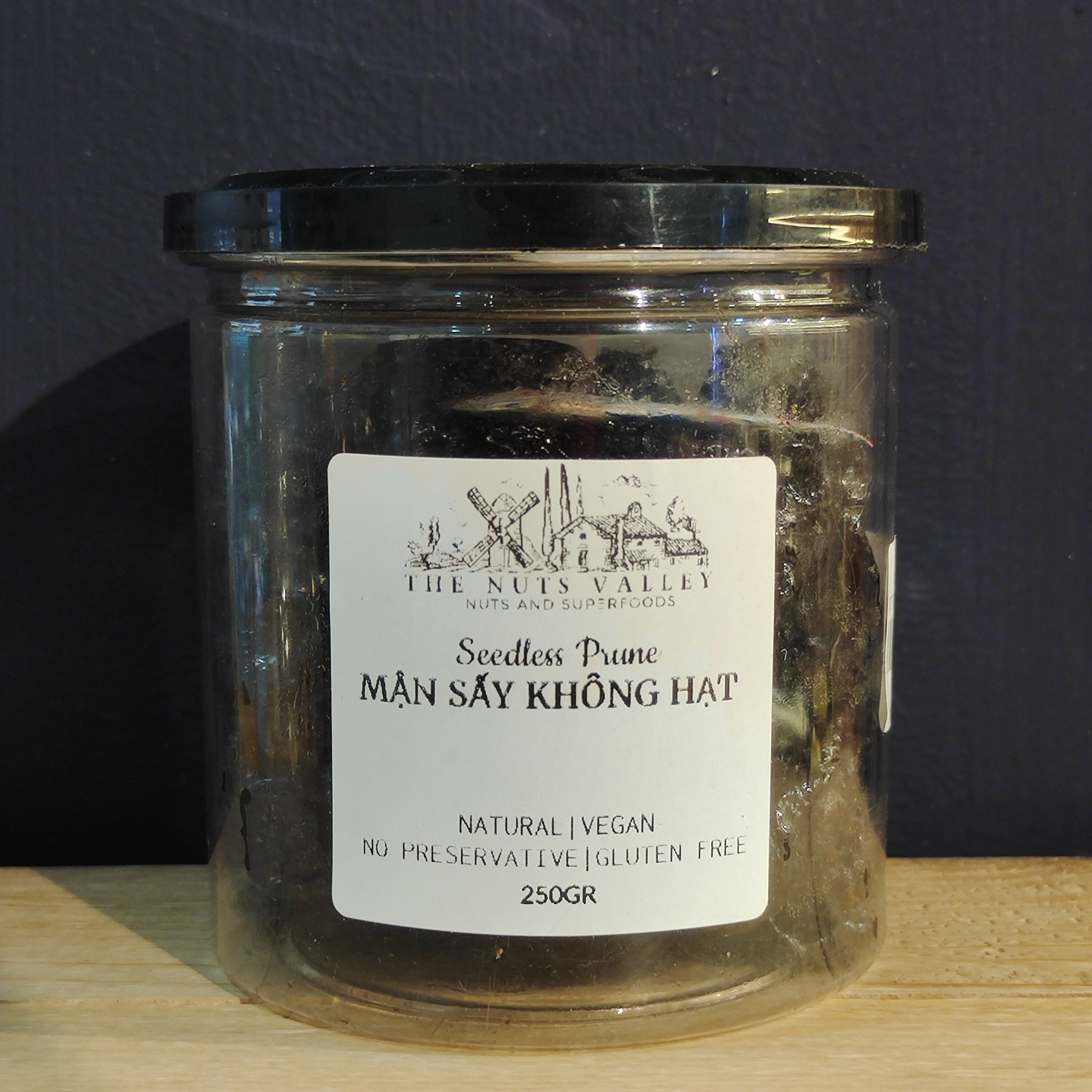 Mận sấy không hạt Mỹ - PITTED PRUNE