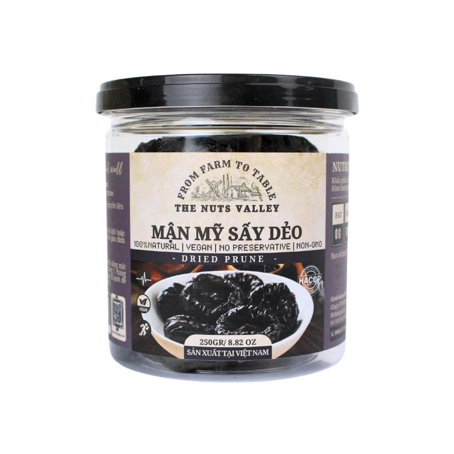 Mận sấy không hạt Mỹ - PITTED PRUNE