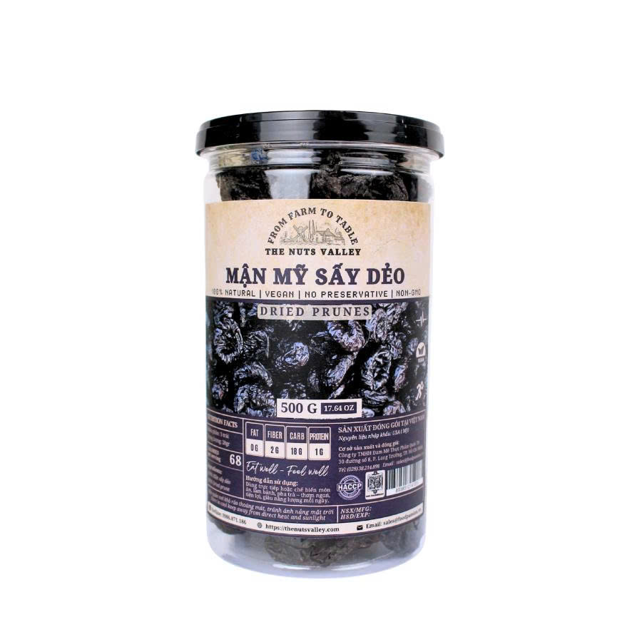 Mận sấy không hạt Mỹ - PITTED PRUNE