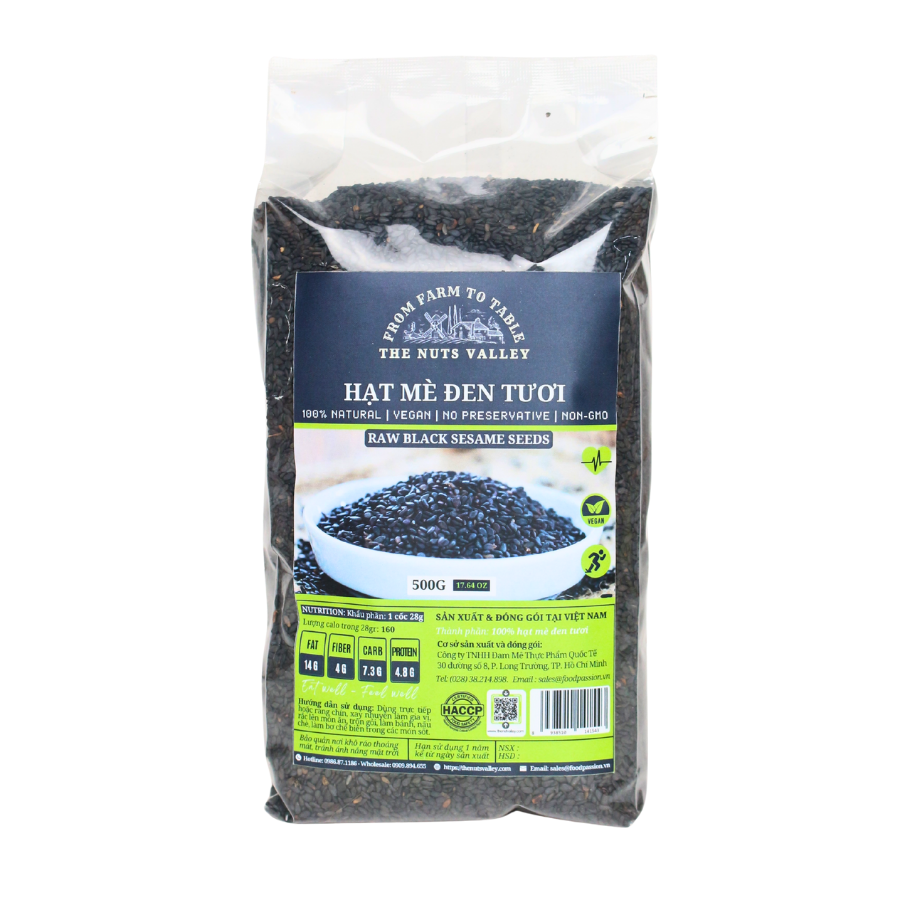 Hạt Mè Trắng và Hạt Mè Đen - SESAME The Nuts Valley