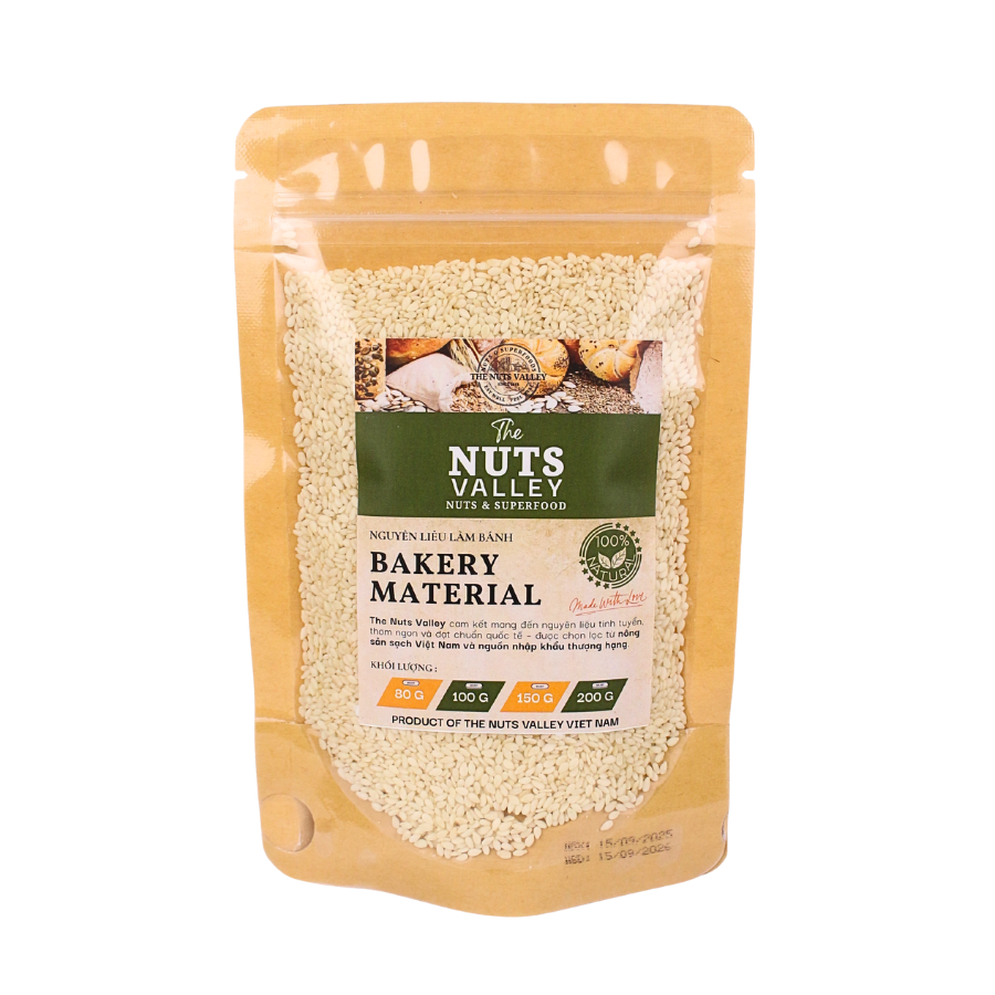 Hạt Mè Trắng và Hạt Mè Đen - SESAME The Nuts Valley