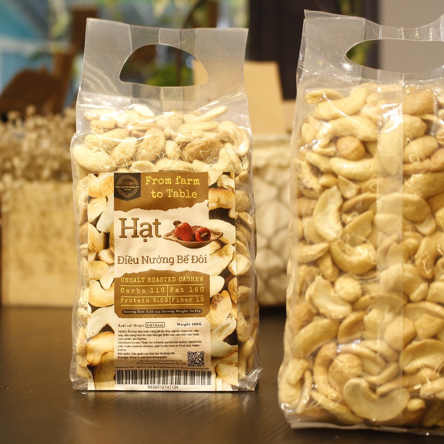 Hạt Điều Bể Đôi - HALVES CASHEW The Nuts Valley