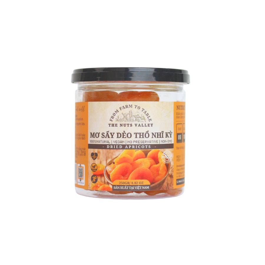Mơ sấy Thổ Nhĩ Kỳ - DRIED APRICOT The Nuts Valley