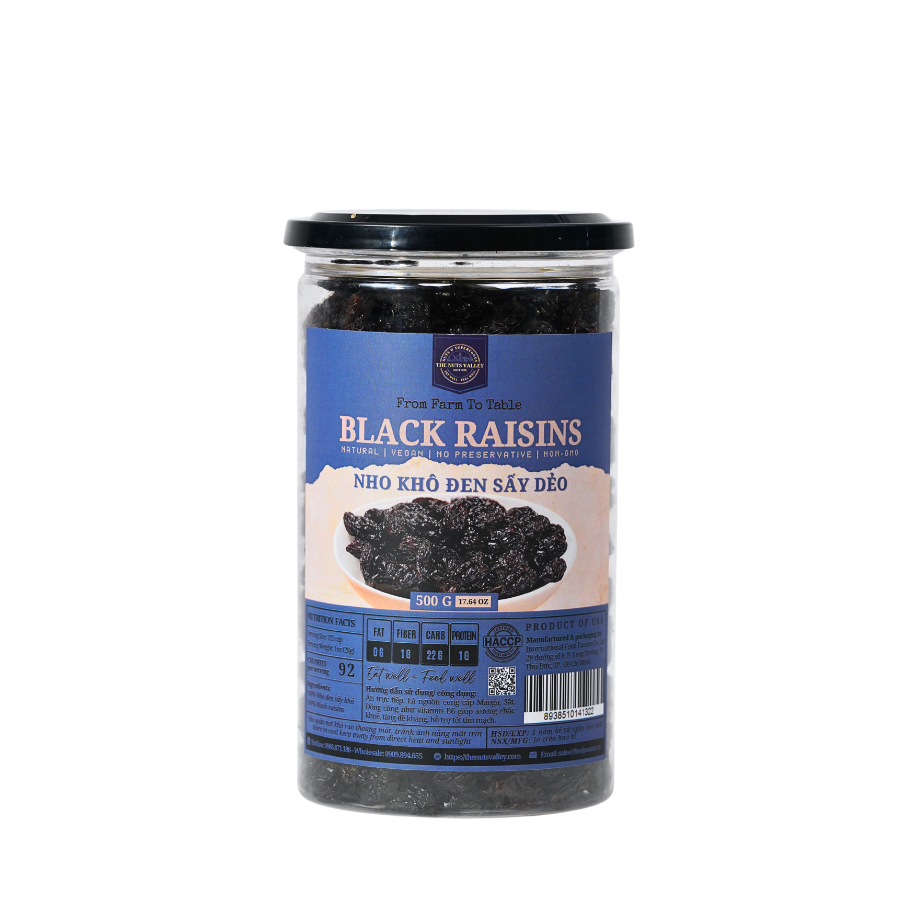 Nho khô nhập khẩu - Dried Raisin The Nuts Valley