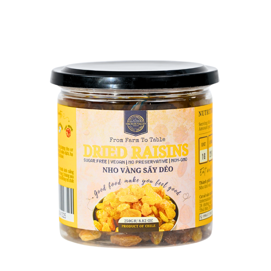 Nho khô nhập khẩu - Dried Raisin The Nuts Valley