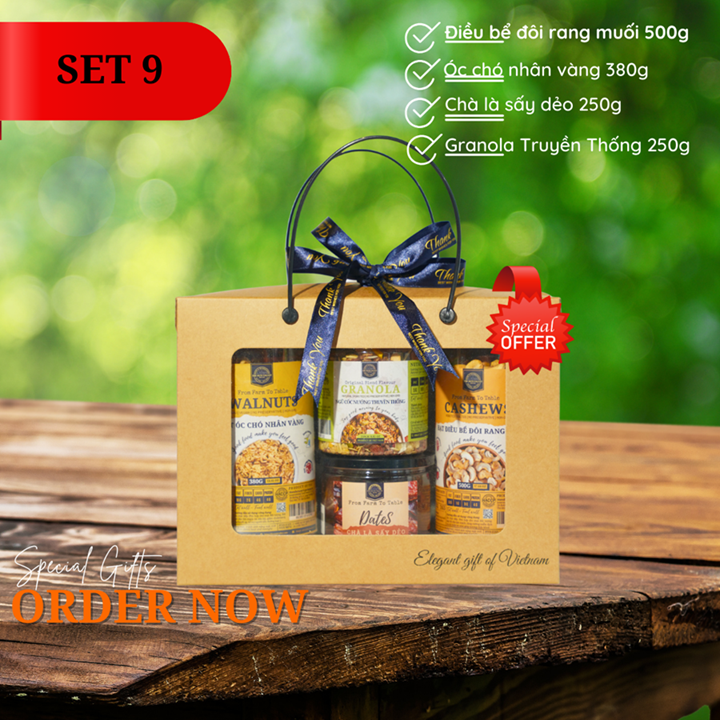 Set Quà Tết Dinh Dưỡng Cao Cấp