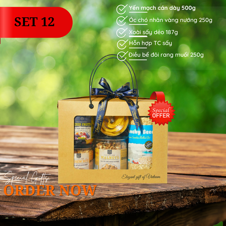 Set Quà Tết Dinh Dưỡng Cao Cấp