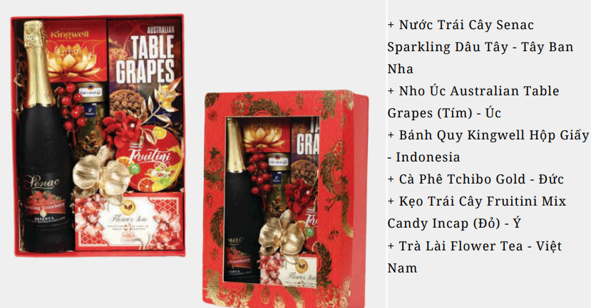 Set Quà Tết Cao Cấp Xuân Phấn Khởi - The Nuts Valley