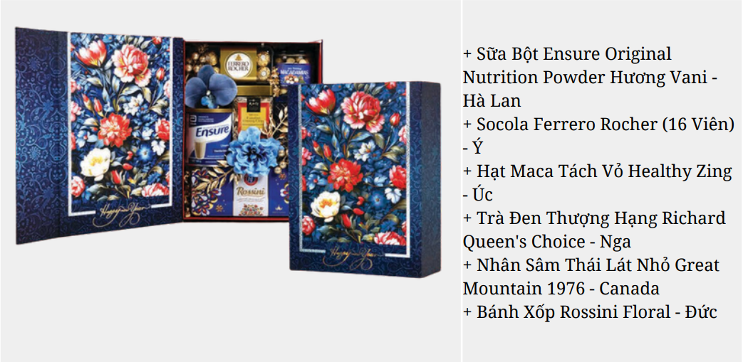 Set Quà Tết Cao Cấp Xuân Phấn Khởi - The Nuts Valley