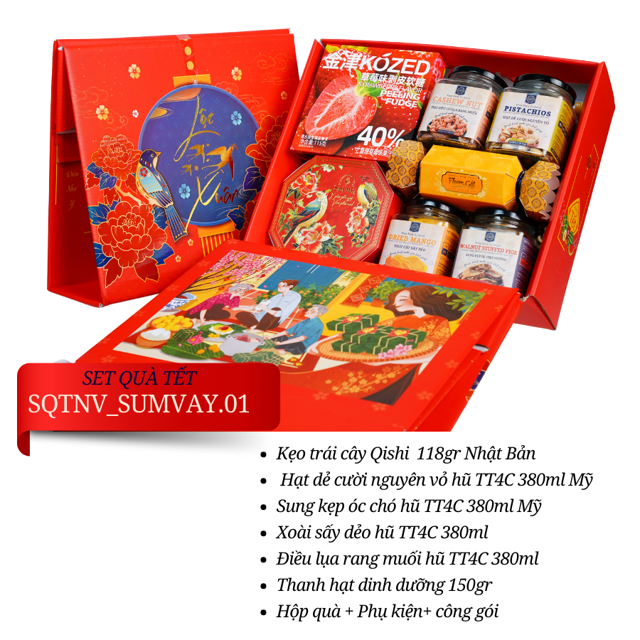 Set Quà Tết Healthy An Khang - The Nuts Valley