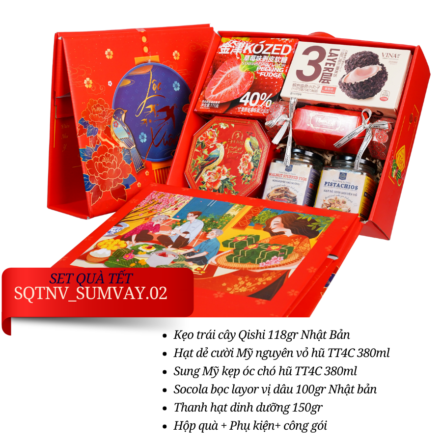Set Quà Tết Healthy An Khang - The Nuts Valley