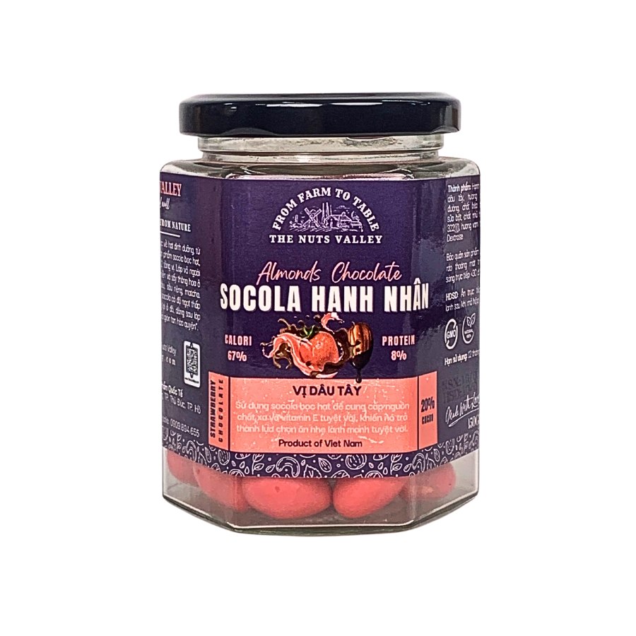 Socola Bọc Hạt Hạnh Nhân Nhiều Vị