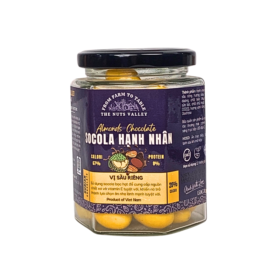 Socola Bọc Hạt Hạnh Nhân Nhiều Vị