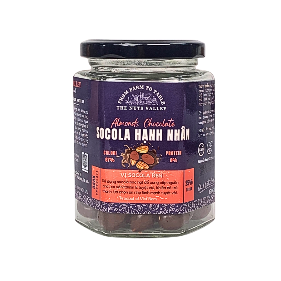 Socola Bọc Hạt Hạnh Nhân Nhiều Vị