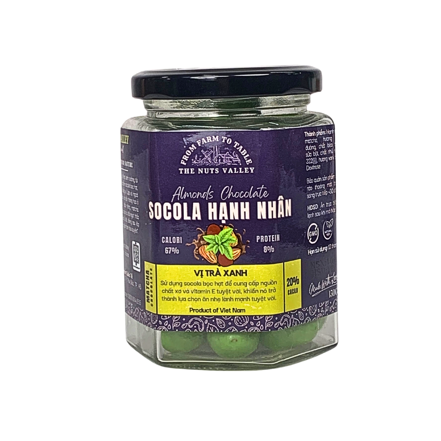 Socola Bọc Hạt Hạnh Nhân Nhiều Vị