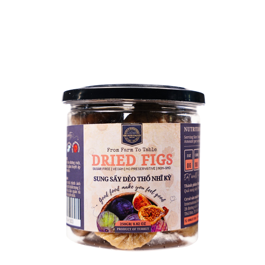 Sung sấy dẻo -  Dry Figs The Nuts Valley