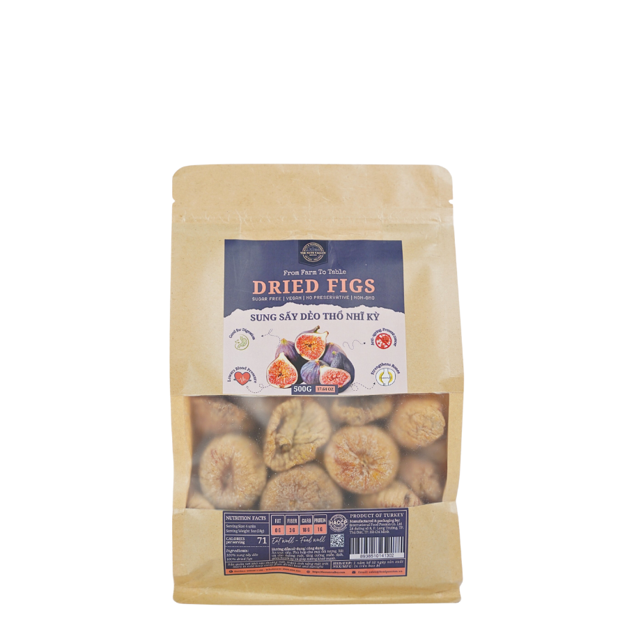 Sung sấy dẻo -  Dry Figs The Nuts Valley