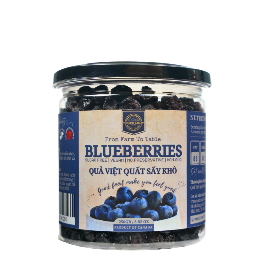 Việt Quất Sấy - Dried blueberry