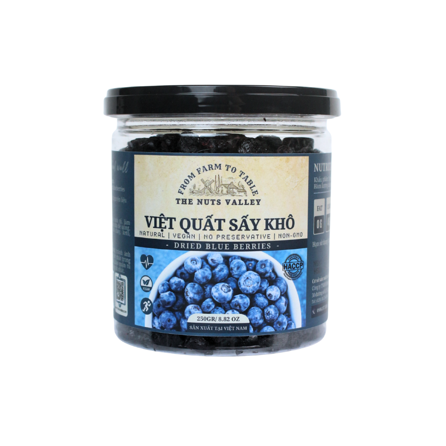Việt Quất Sấy - Dried blueberry