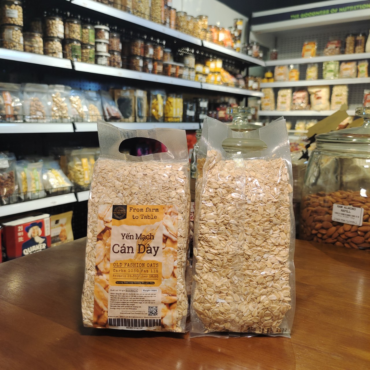 Yến Mạch cán dẹp và Bột Yến Mạch  - Oats The Nuts Valley