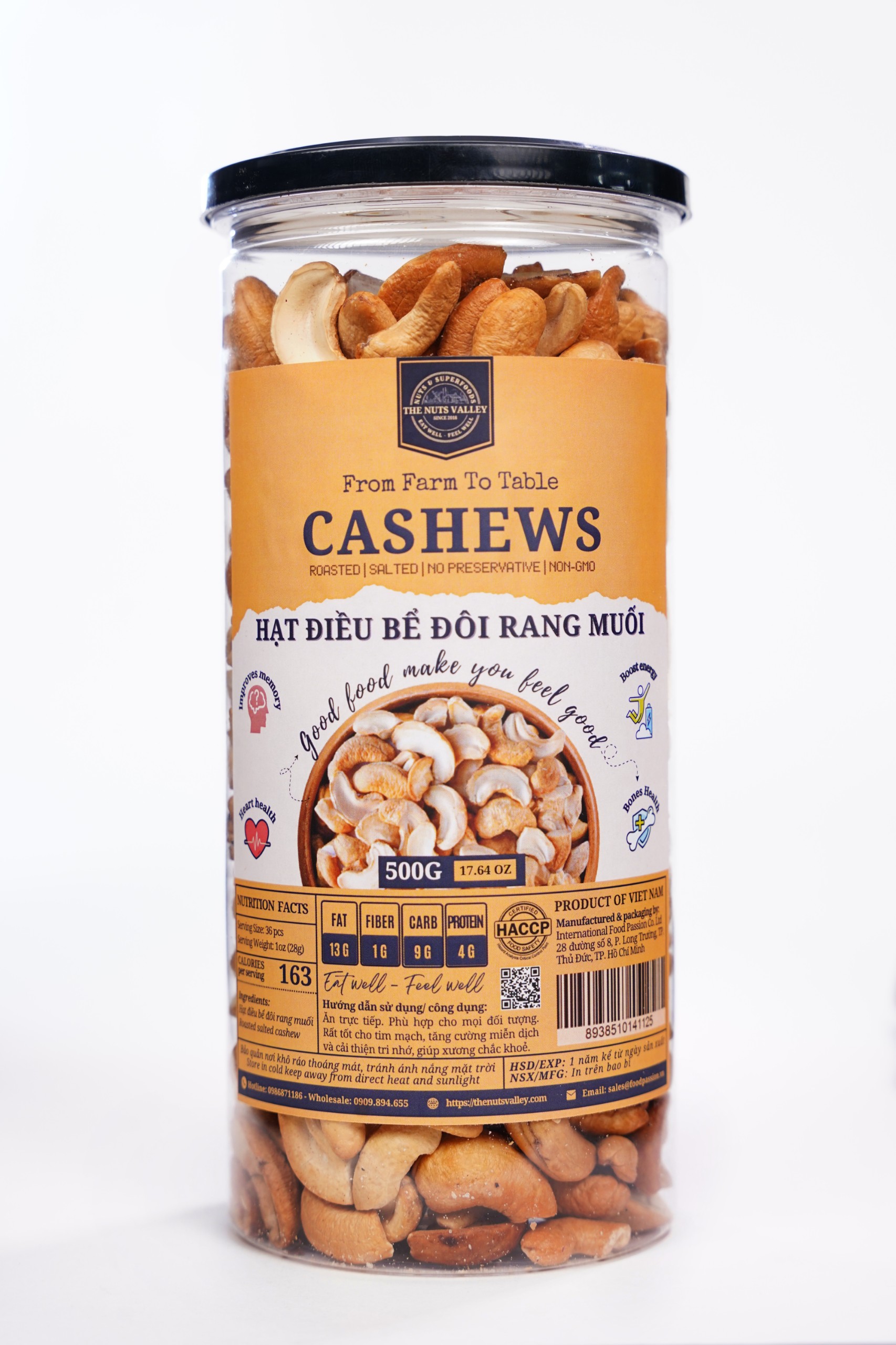 Hạt Điều Bể Đôi - HALVES CASHEW The Nuts Valley