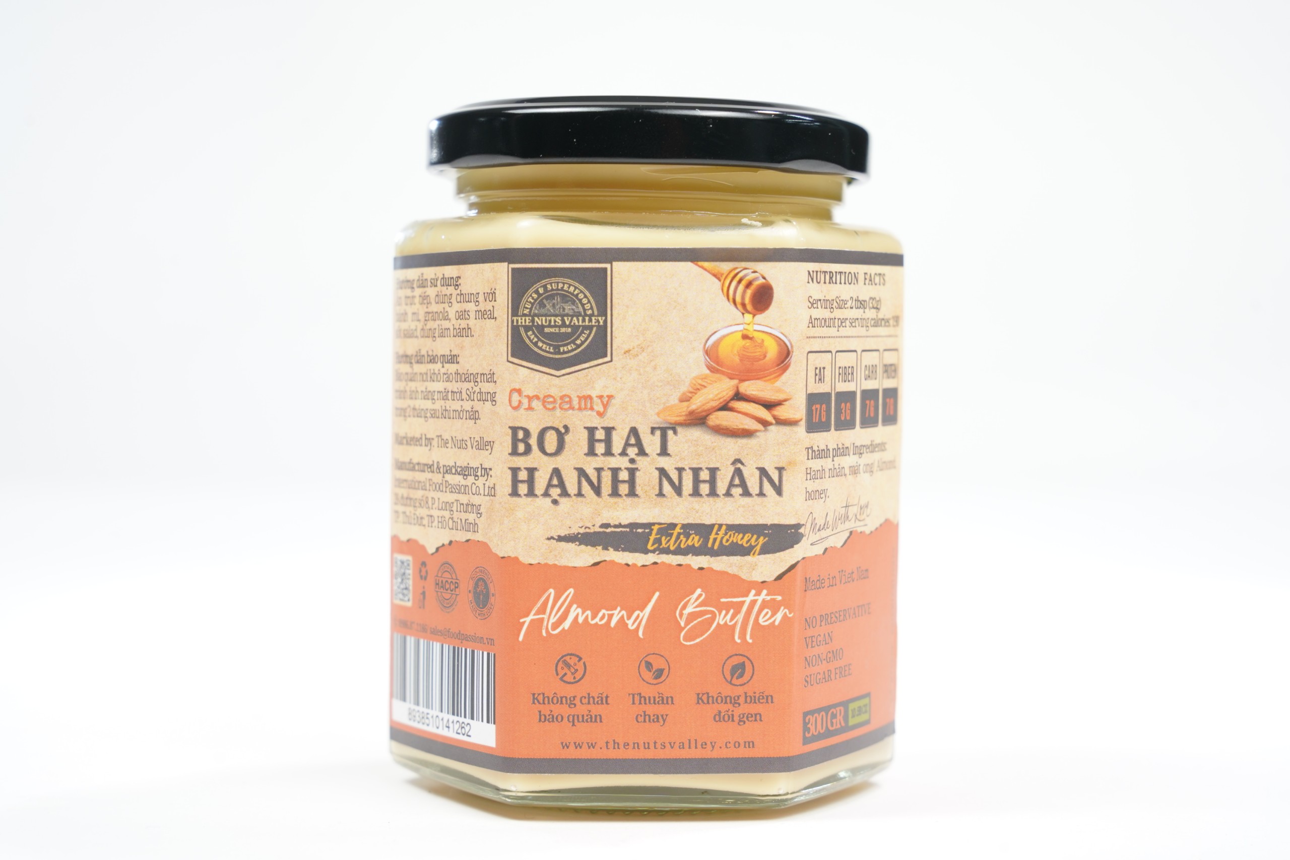 Bơ từ các loại hạt dinh dưỡng - Nuts Butter - 300ml