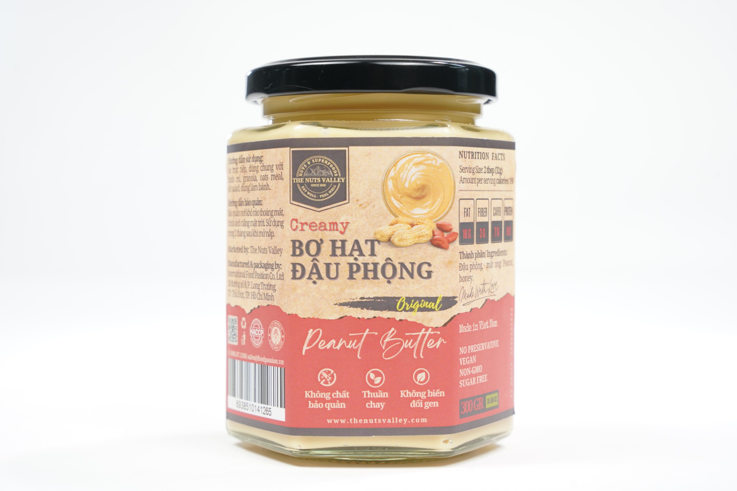 Bơ từ các loại hạt dinh dưỡng - Nuts Butter - 300ml