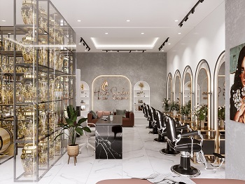 Thiết kế nội thất Hair Salon phong cách