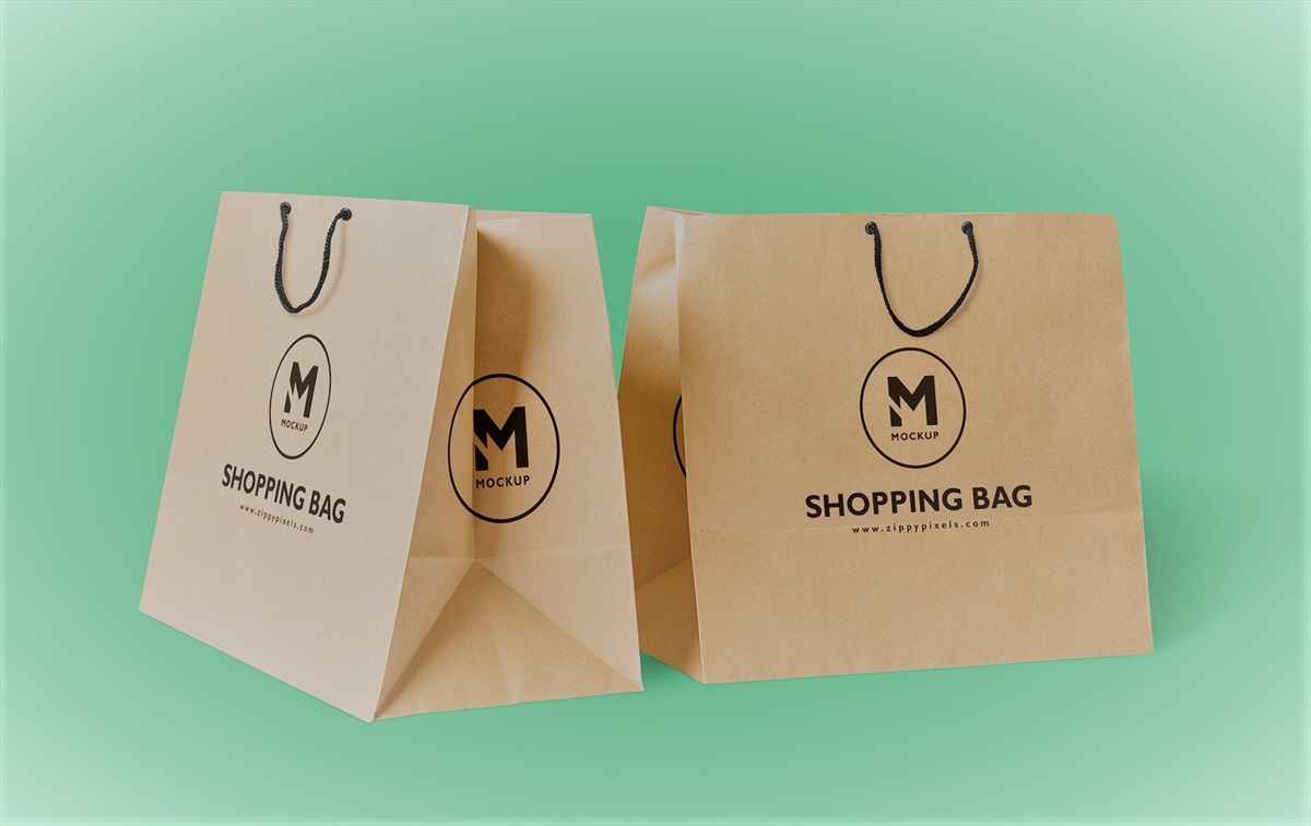 reusable shopping bags, recycled bags, paper bags, paper shopping bags, sustainable shopping bags