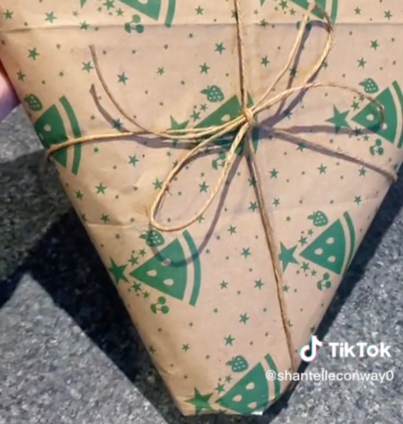 Woolworths shopper shares Christmas gift wrap hack using paper bags