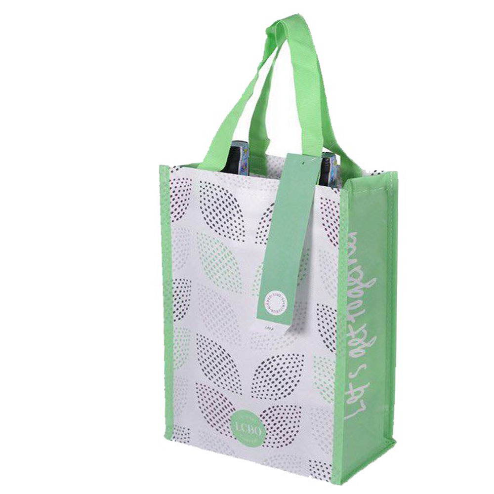 9"x12.5"x4.5" - Laminated non-woven PP bag