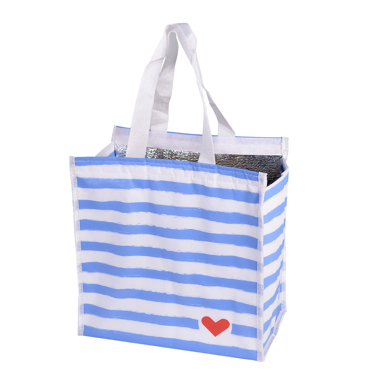 12"x15.5"x7" - Laminated cooler bag