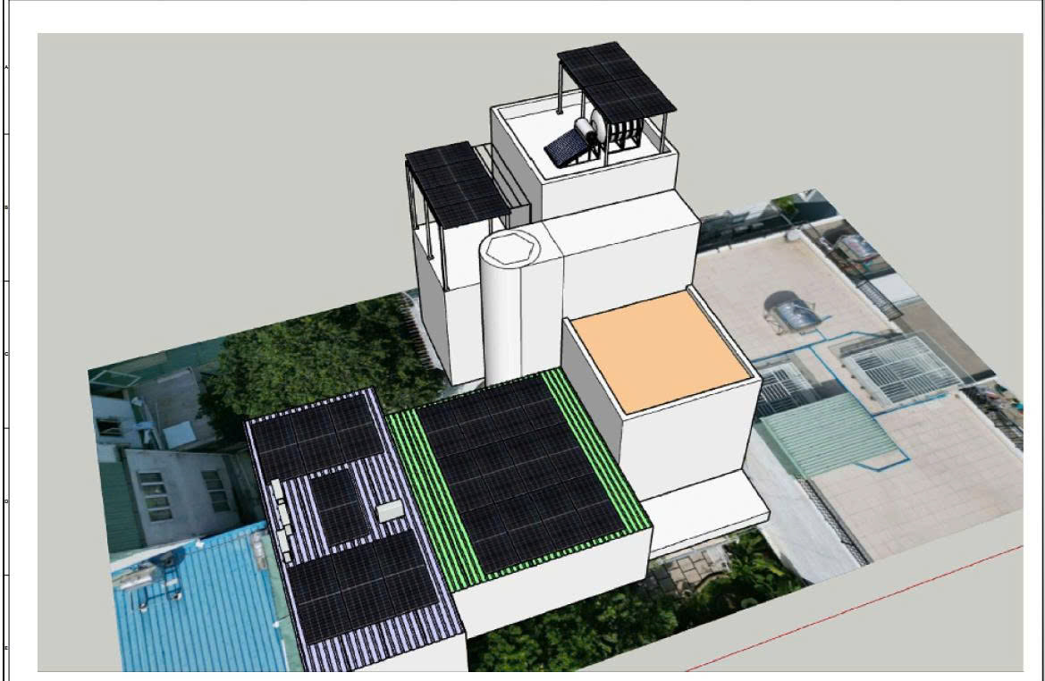 HỆ ĐIỆN MẶT TRỜI ÁP MÁI 3 PHA Ở QUẬN 2 TP HCM