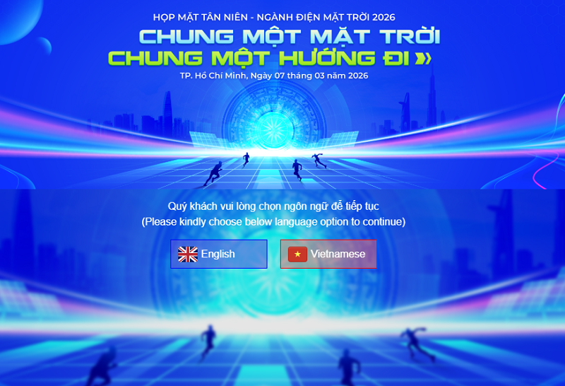 HỌP MẶT TÂN NIÊN NGÀNH ĐIỆN MẶT TRỜI 2026