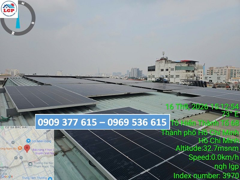 BẢO TRÌ HỆ THỐNG ĐIỆN MẶT TRỜI NHÀ DÂN QUẬN 10