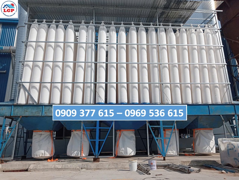 LÊ GIA PHÁT TIẾP TỤC HẠNG MỤC LẮP HỆ THỐNG LỌC BỤI CHO NHÀ MÁY GỖ TRIỆU PHÚ LỘC