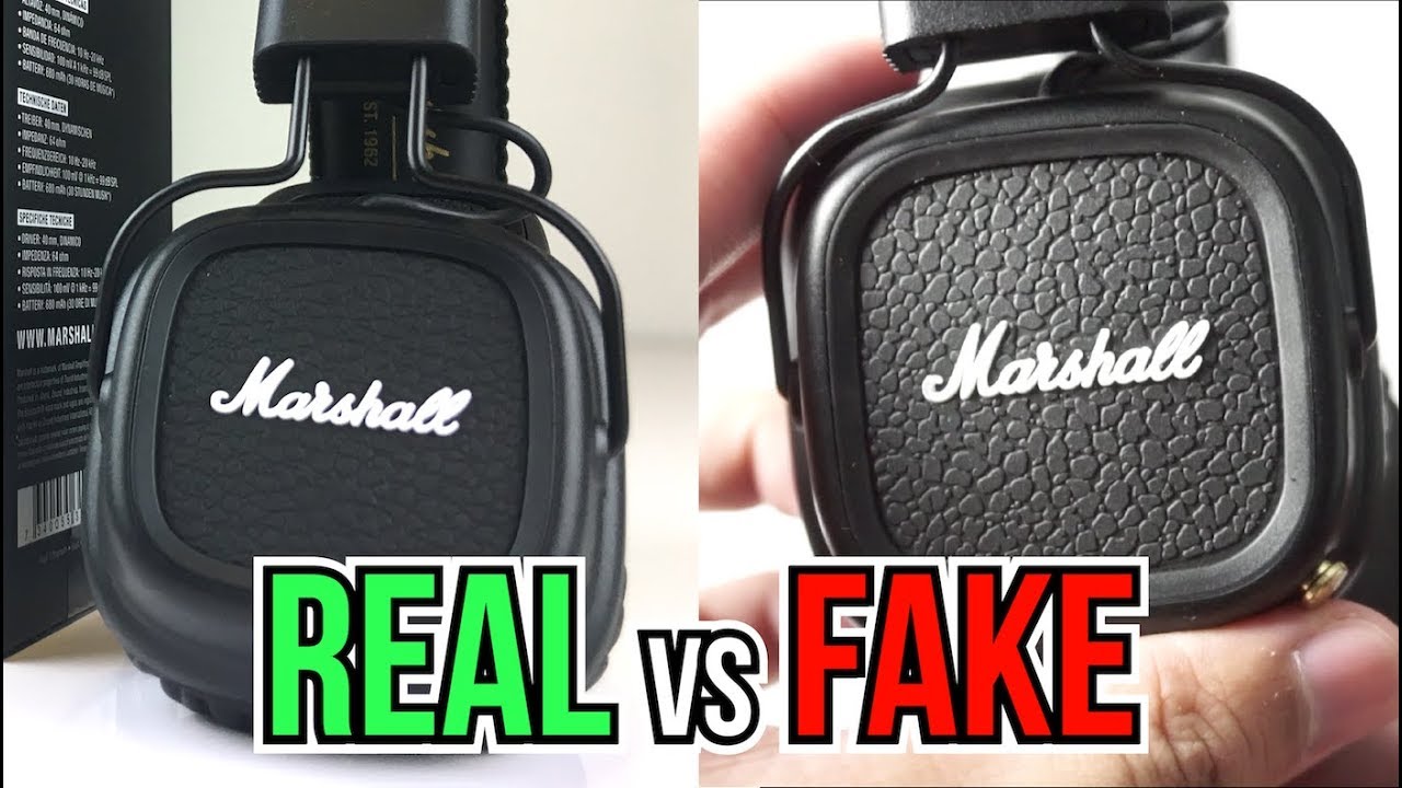 CHIA SẺ KINH NGHIỆM SO SÁNH VÀ PHÂN BIỆT GIỮA LOA MARSHALL FAKE VÀ CÔNG TY, LOA CHÍNH HÃNG