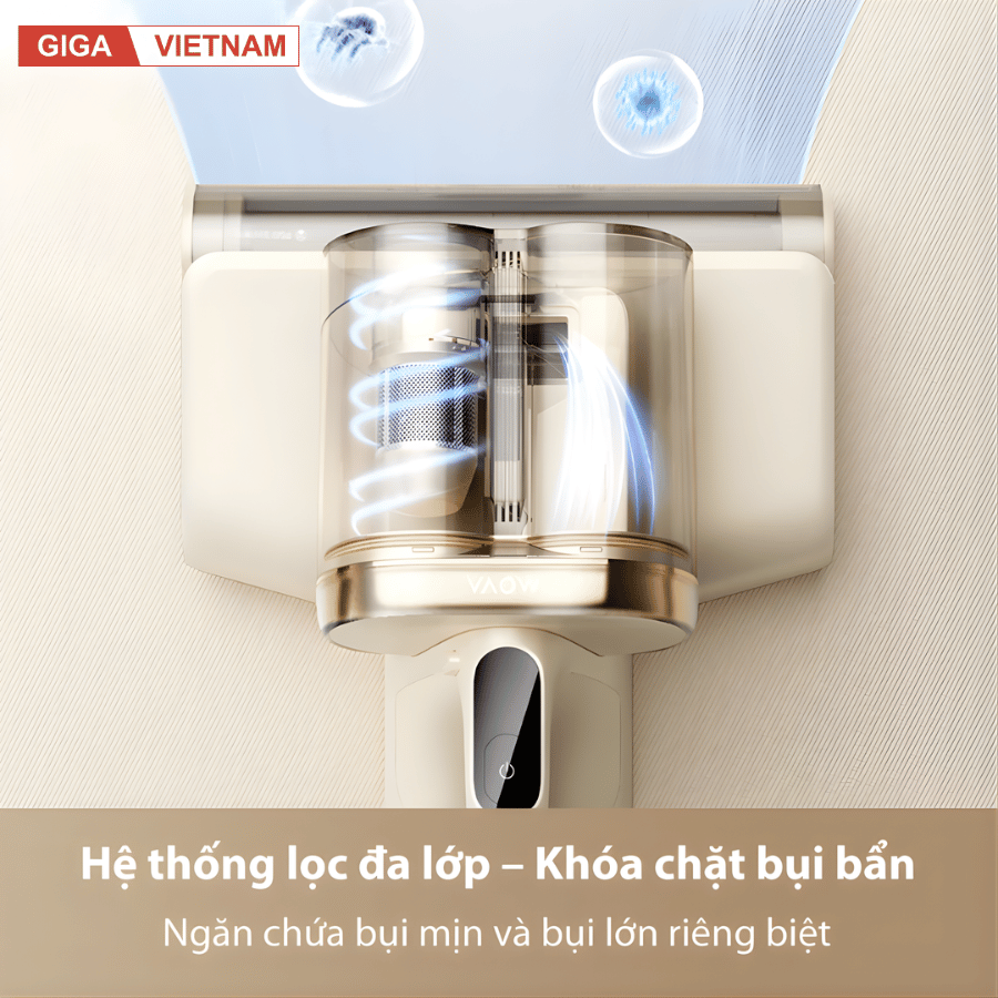Mova D20 - Máy Hút Bụi Giường Nệm 2026 tại Giga Việt Nam 09