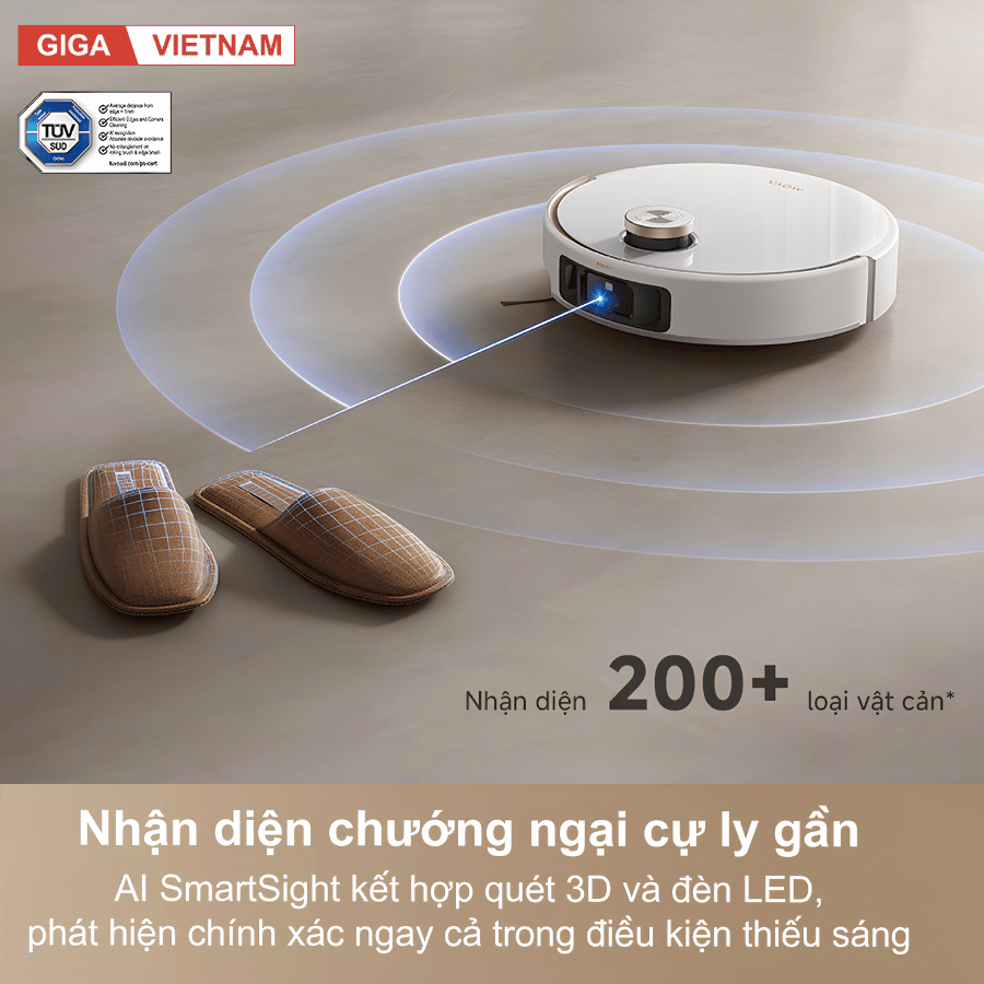 Mova V50 Ultra  - Robot Hút Bụi Lau Sàn 2026 tại Giga Việt Nam 05
