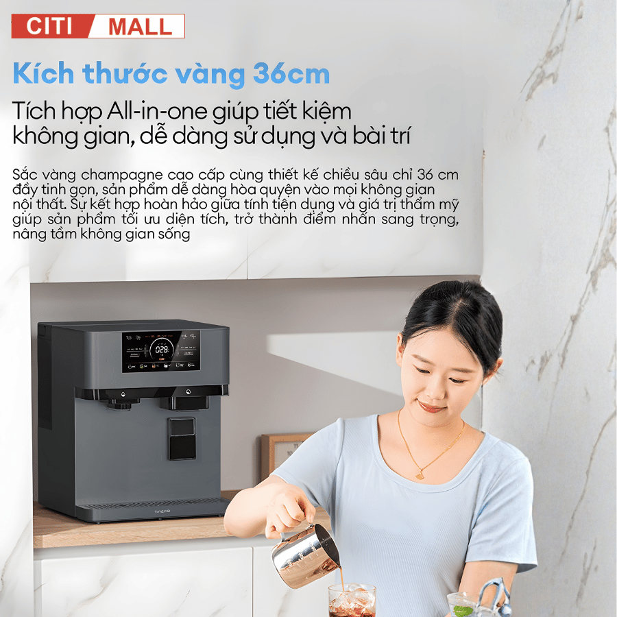 Tineco HYDRATE ONE Ice Master - Máy Lọc Nước 2026 tại Citimall 08