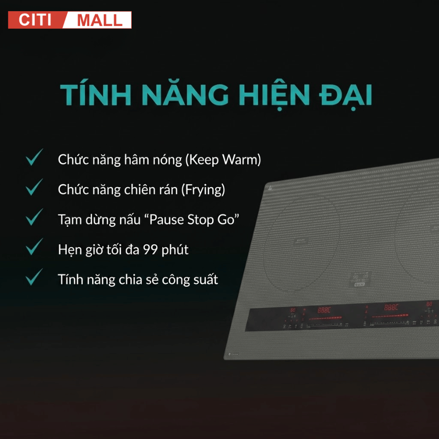 GRANDX GX IP879JP - BẾP TỪ GRANDX 2026