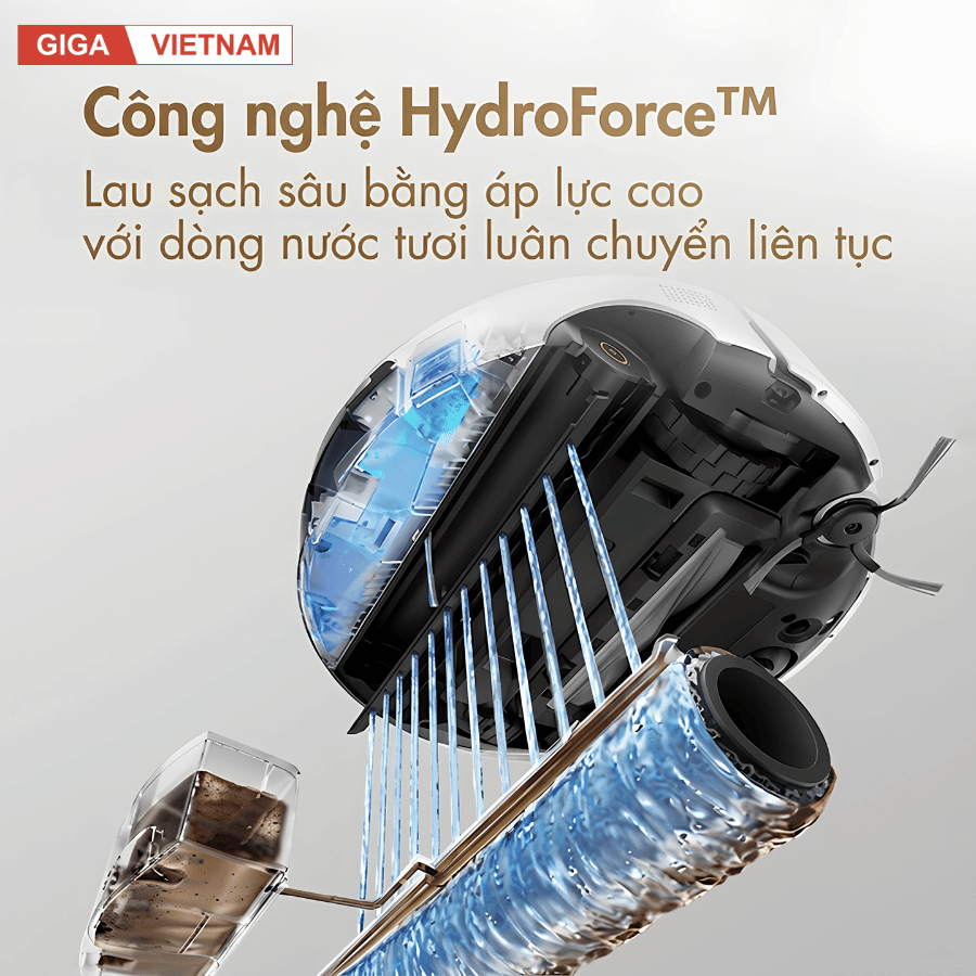 Mova S70 Roller - Robot Hút Bụi Lau Sàn 2026 tại Giga Việt Nam 03