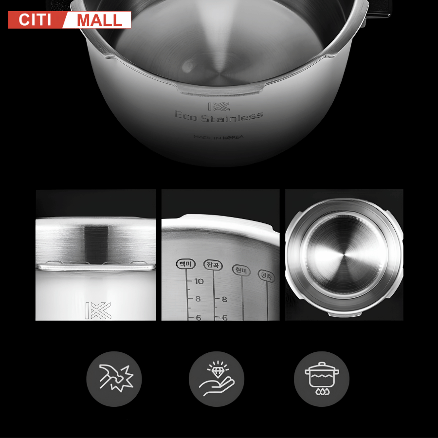Cuckoo CRP-KHTAS1010FWM - Nồi cơm điện cao tần 2026 tại Citimall 12